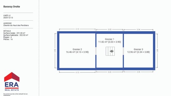 Chemin du Haut des Perchiers - LOT 4(D) - - 6750